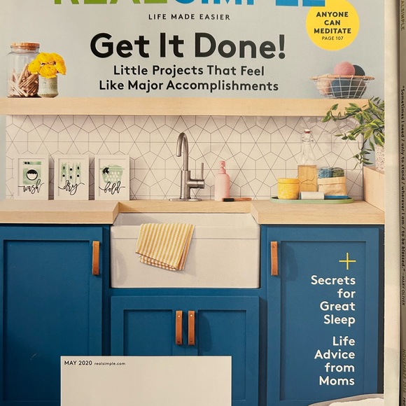 Collection of Real Simple magazines. Lot of 9. Fair condition. - Picture 2 of 13
